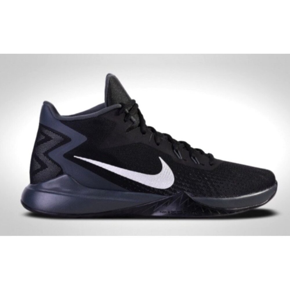 Nike Zoom Evidence Blackout Mens Basketball Shoes Size 11.5 NWOT